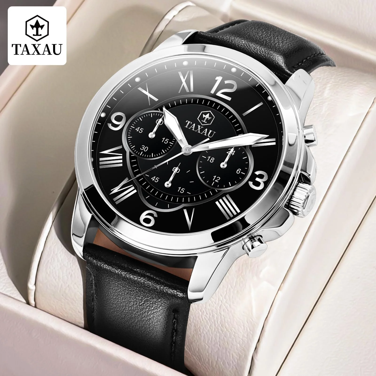 Годинник Taxau Чоловічий Business Наручний З Індикатором Дати Водонепроникний, фото №5 Годинник Taxau Чоловічий Business Наручний З Індикатором Дати Водонепроникний, фото №5