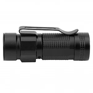 LED USB Ліхтарик портативний водонепроникний ультра маленький брелок для ключів для прогулянок кемпінгу чорний synthetic.ua - Фото 1