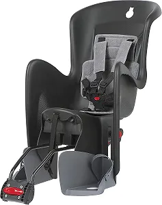 Дитяче велосипедне крісло Bilby RS Чорний synthetic.ua - Фото 1