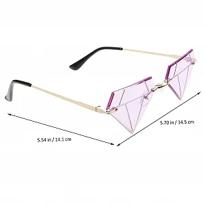 Солнцезащитные очки VALICLUD Бриллиантовые Фиолетовый synthetic.ua - Фото 1