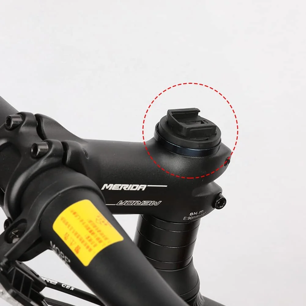 Кріплення для велокомп’ютера Stem Mount Adapter CNC Black, фото №4