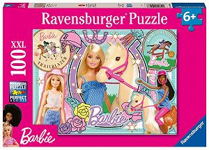 Пазл Ravensburger Barbie XXL 100 деталей 49 x 36 см - Фото 1