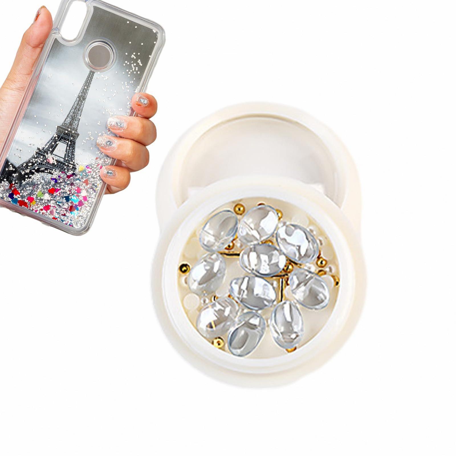 Стразы для ногтей Crystal Symphony 10 шт., разноцветные, фото №8