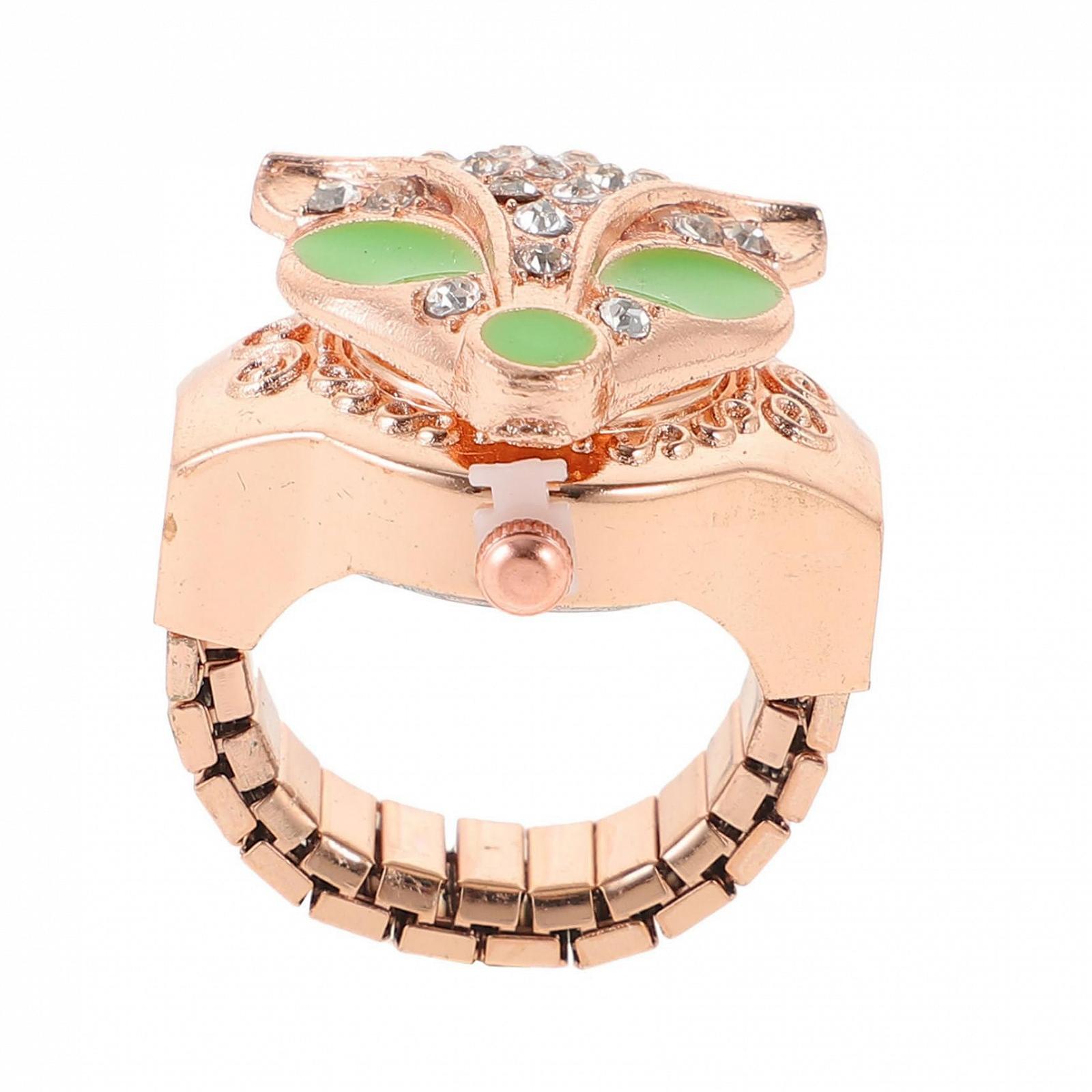 Кольцо-часы Healvian женские с регулируемым размером, фото №1 Кольцо-часы Healvian женские с регулируемым размером, фото №1