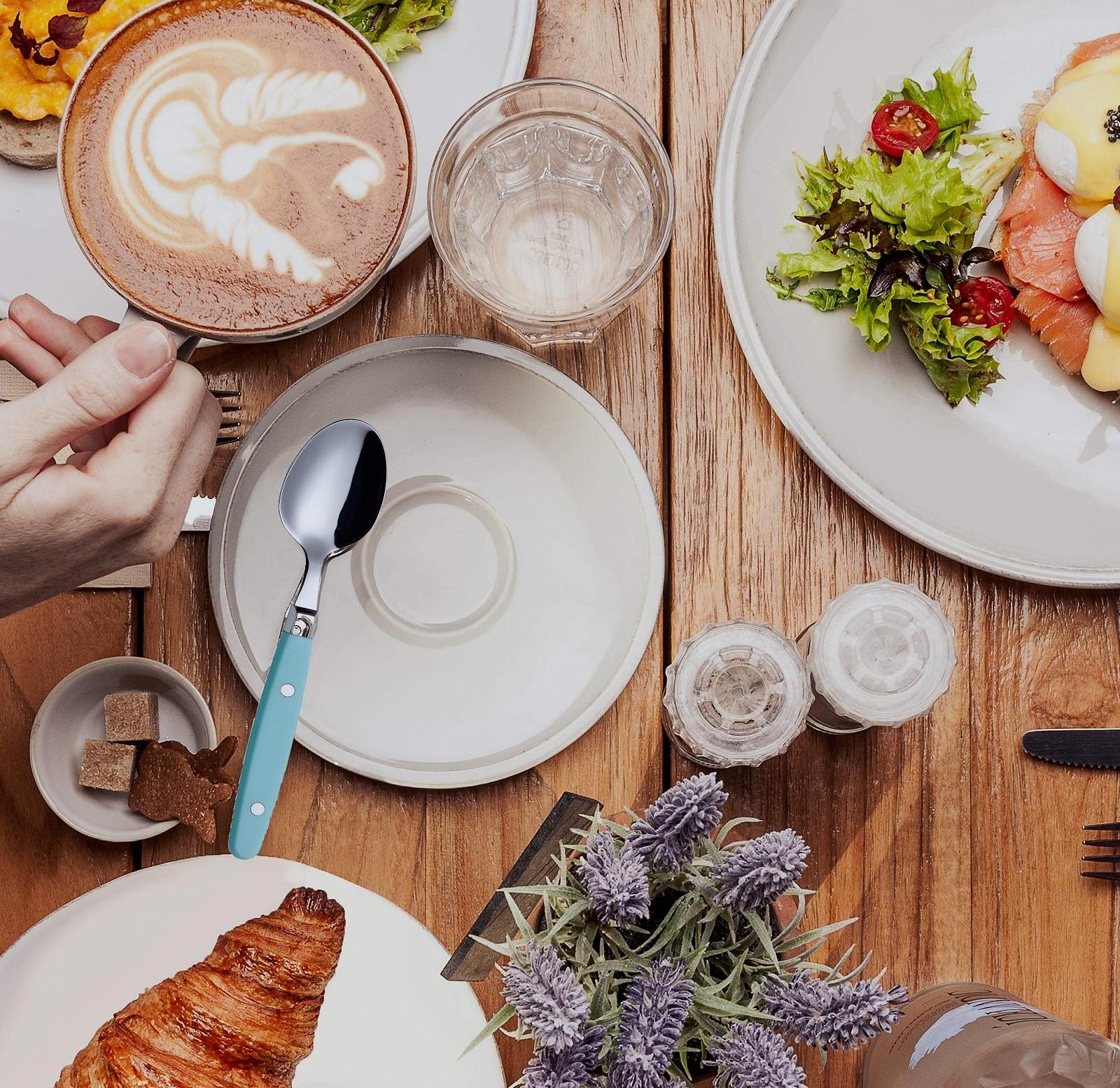 Набор столовых приборов EXZACT 24 предмета из нержавеющей стали, фото №5