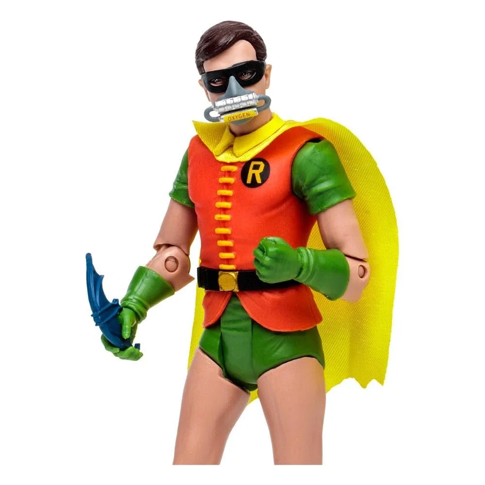 Ігрова фігурка McFarlane Toys DC Retro Batman 66 Robin with Oxygen Mask 15 см, фото №2