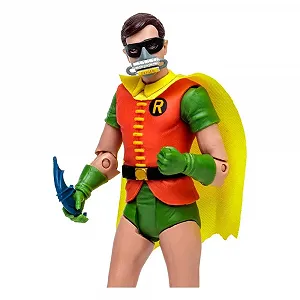 Ігрова фігурка McFarlane Toys DC Retro Batman 66 Robin with Oxygen Mask 15 см synthetic.ua - Фото 1