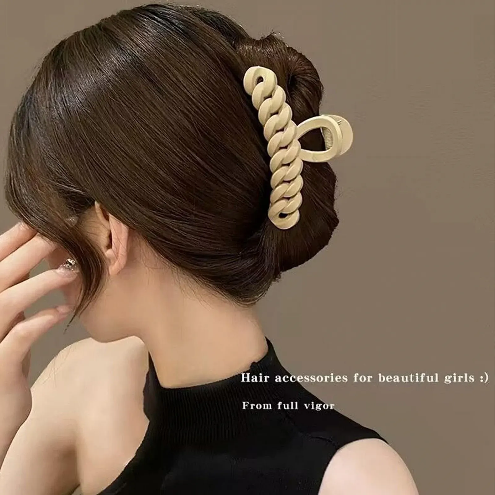 Заколки для волос Twisted Hair Claw для девочек, нескользящие. Портативные заколки для девочек, многоцелевые украшения для свиданий, повседневной жизни, работы, фото №7 Заколки для волос Twisted Hair Claw для девочек, нескользящие. Портативные заколки для девочек, многоцелевые украшения для свиданий, повседневной жизни, работы, фото №7