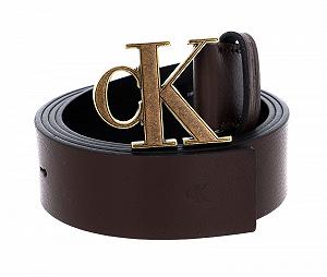 Ремень Calvin Klein Mono Plaque W85 Коричневый - Фото 1
