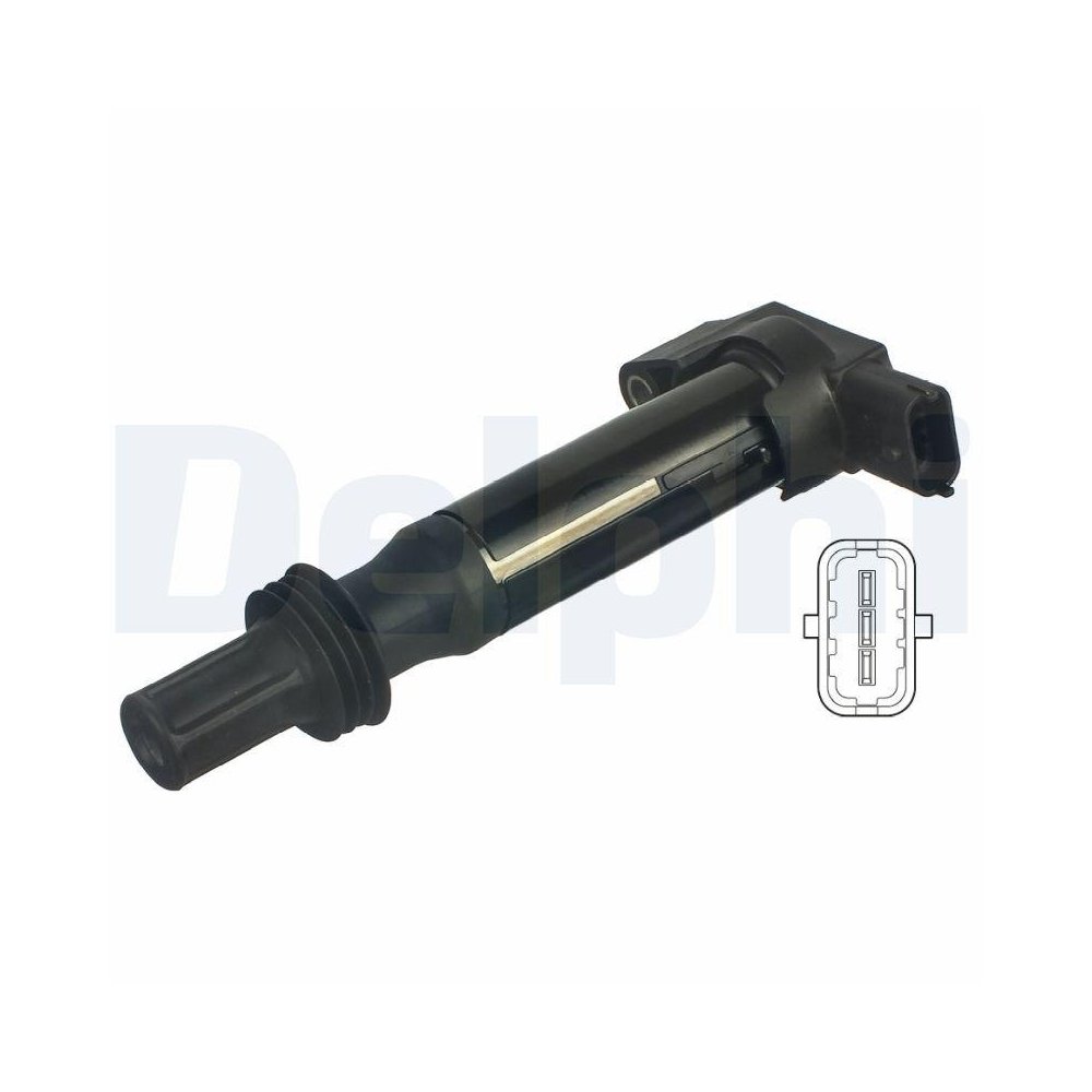 Котушка запалювання DELPHI GN10584-12B1 для CITROËN OPEL PEUGEOT VAUXHALL DS, фото №1 Котушка запалювання DELPHI GN10584-12B1 для CITROËN OPEL PEUGEOT VAUXHALL DS, фото №1