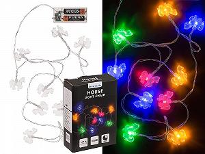 Гирлянда Out of the blue Лошадка 10 LED 1,60 м, питание от 2 батареек AA, в подарочной коробке - Фото 1
