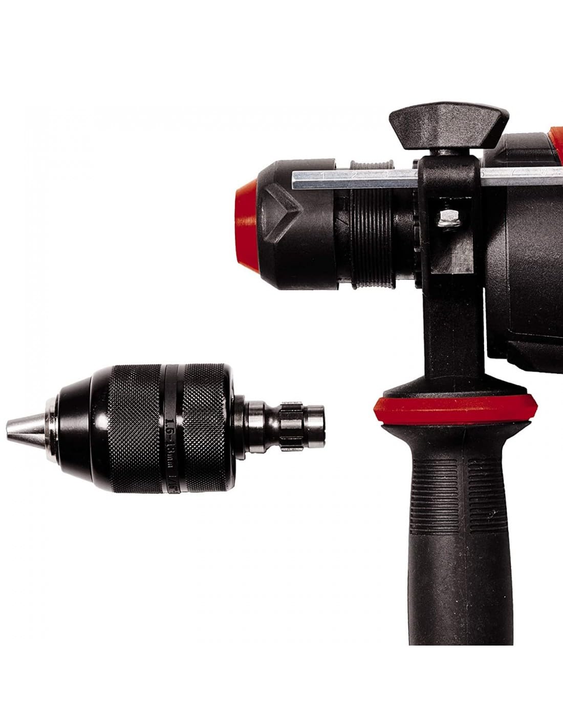 Перфоратор Einhell TE-RH 28 5F (950 Вт, Частота ударов 4,500/мин, Непрерывная работа, Пневматический ударный механизм, Держатель инструмента SDS Plus, Электроника скорости, Ограничитель глубины сверления из металла, Включает E-Box), фото №2