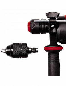 Перфоратор Einhell TE-RH 28 5F (950 Вт, Частота ударов 4,500/мин, Непрерывная работа, Пневматический ударный механизм, Держатель инструмента SDS Plus, Электроника скорости, Ограничитель глубины сверления из металла, Включает E-Box) synthetic.ua - Фото 1