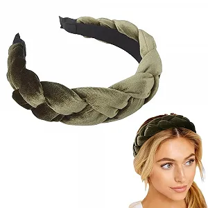 Обруч Бархатный Плетеный - Фото 1