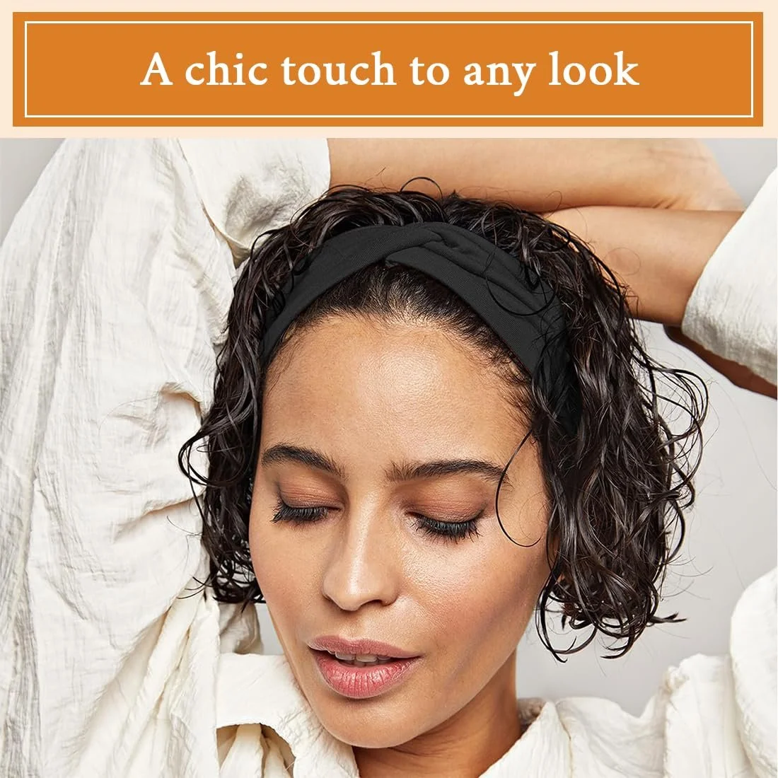 Набір з 4 жіночих пов'язок для волосся, фото №3