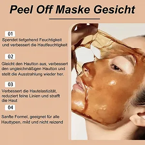 Маска-пленка Soleneva для лица для сияющей кожи, маска-пленка для подтяжки и увлажнения лица, уменьшает морщины и матовость synthetic.ua - Фото 1