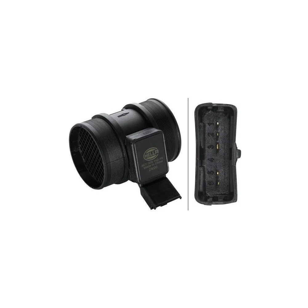 Датчик масової витрати повітря HELLA 8ET 009 142-141 для CITROËN FIAT LANCIA PEUGEOT FERRARI, фото №1