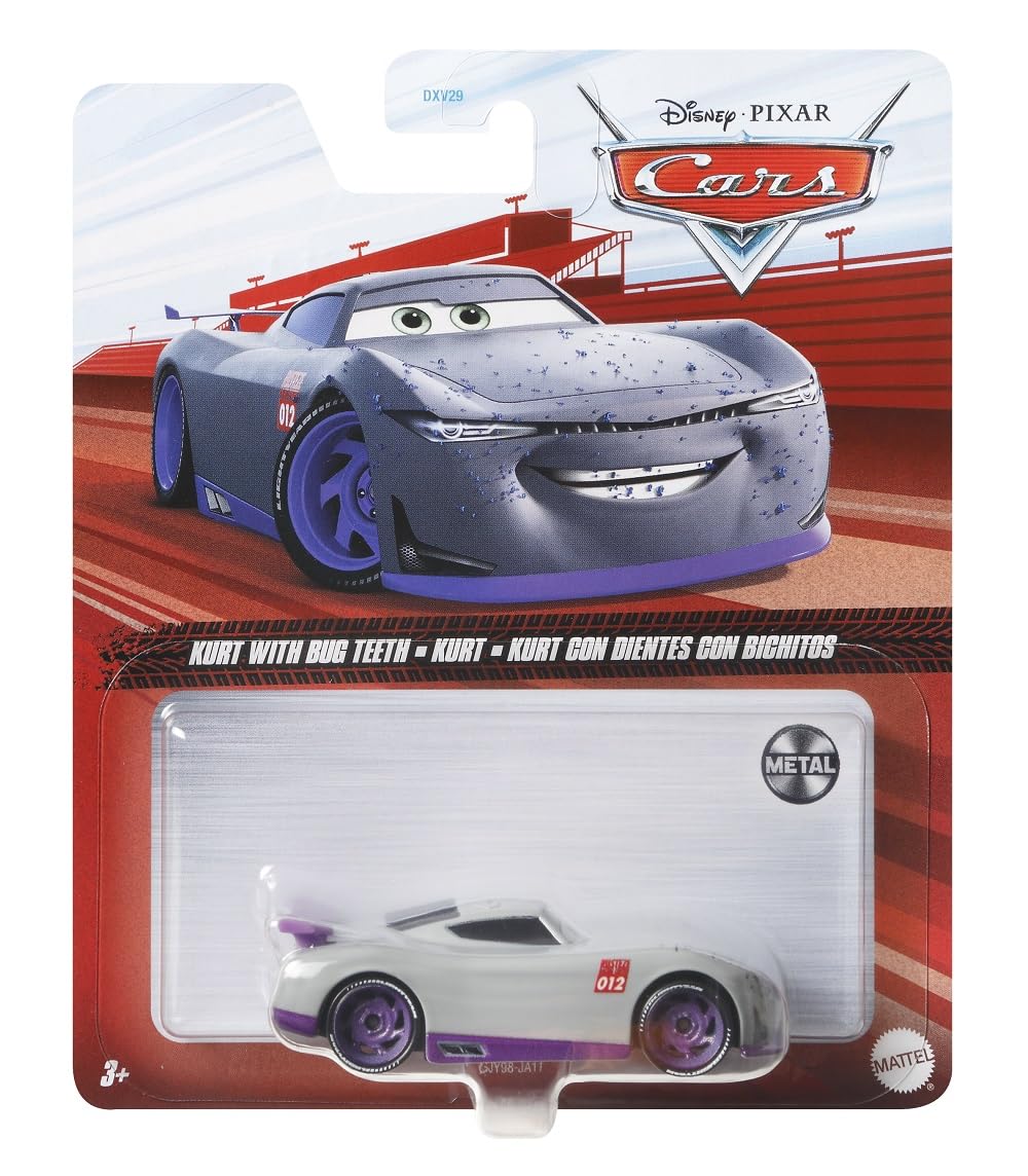Автомобиль Mattel Disney Cars Die-Cast 1:55 тип Kurt Bug Teeth, фото №7 Автомобиль Mattel Disney Cars Die-Cast 1:55 тип Kurt Bug Teeth, фото №7