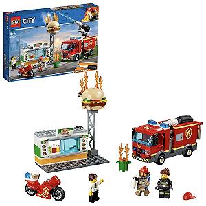 Набір LEGO City Пожежна частина ресторану Burger 60214 - Фото 1