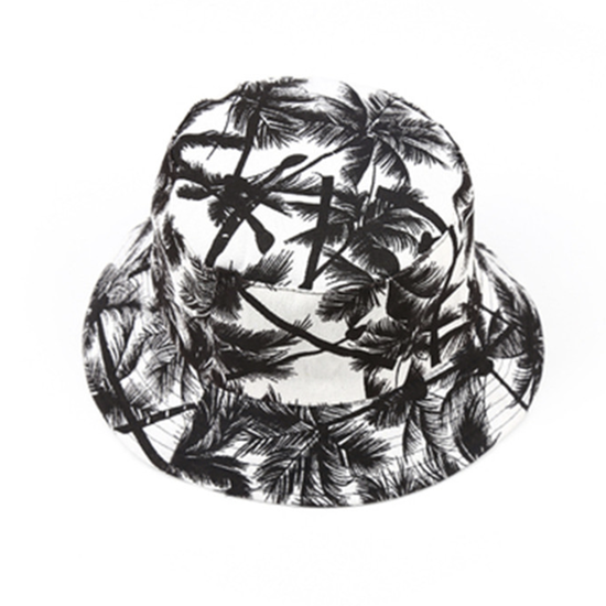 Панамка двухсторонняя Пальмы Twilight Bear 58 см черно-белый и черный, фото №7 Панамка двухсторонняя Пальмы Twilight Bear 58 см черно-белый и черный, фото №7