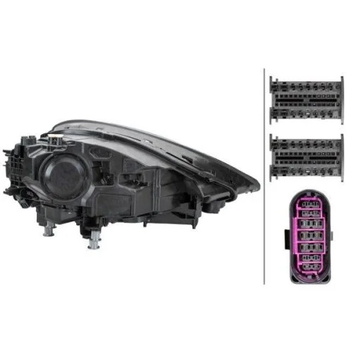 Фара головного света HELLA 1EX 014 690-011 для PORSCHE, левая, фото №2