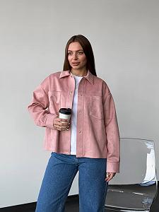 Сорочка жіноча замшева Reload Mohito пудровий synthetic.ua - Фото 1