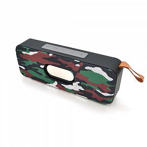 Колонка T6 Bluetooth 4.1 до 10m 1х3W 4Ω 600mAh 90dB TF card/USB DC 5V Camouflage - Фото 1