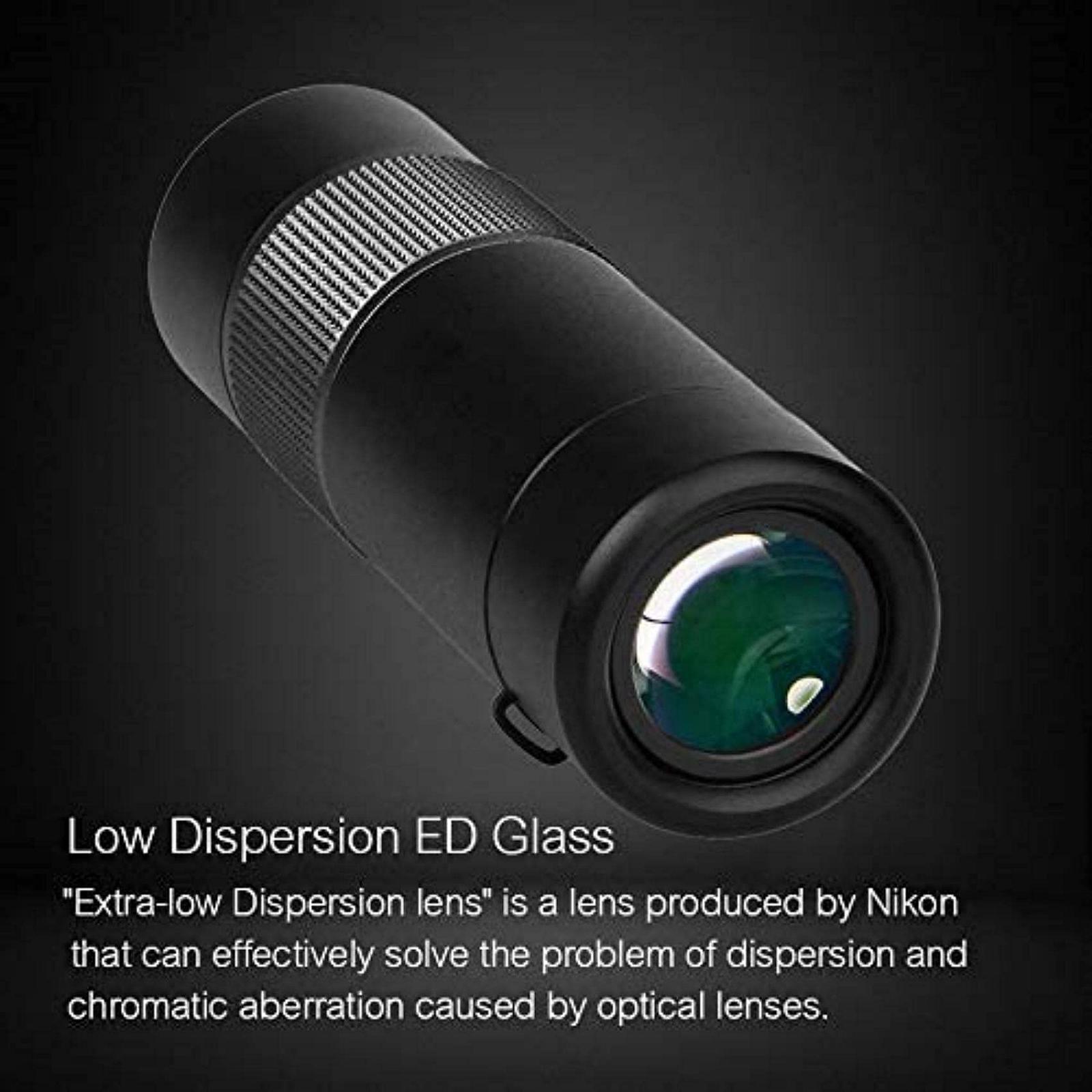 Бінокль Monocular ED Glass Bak4 Prism Waterproof HD Mini Professional 8X25/8X32, фото №3