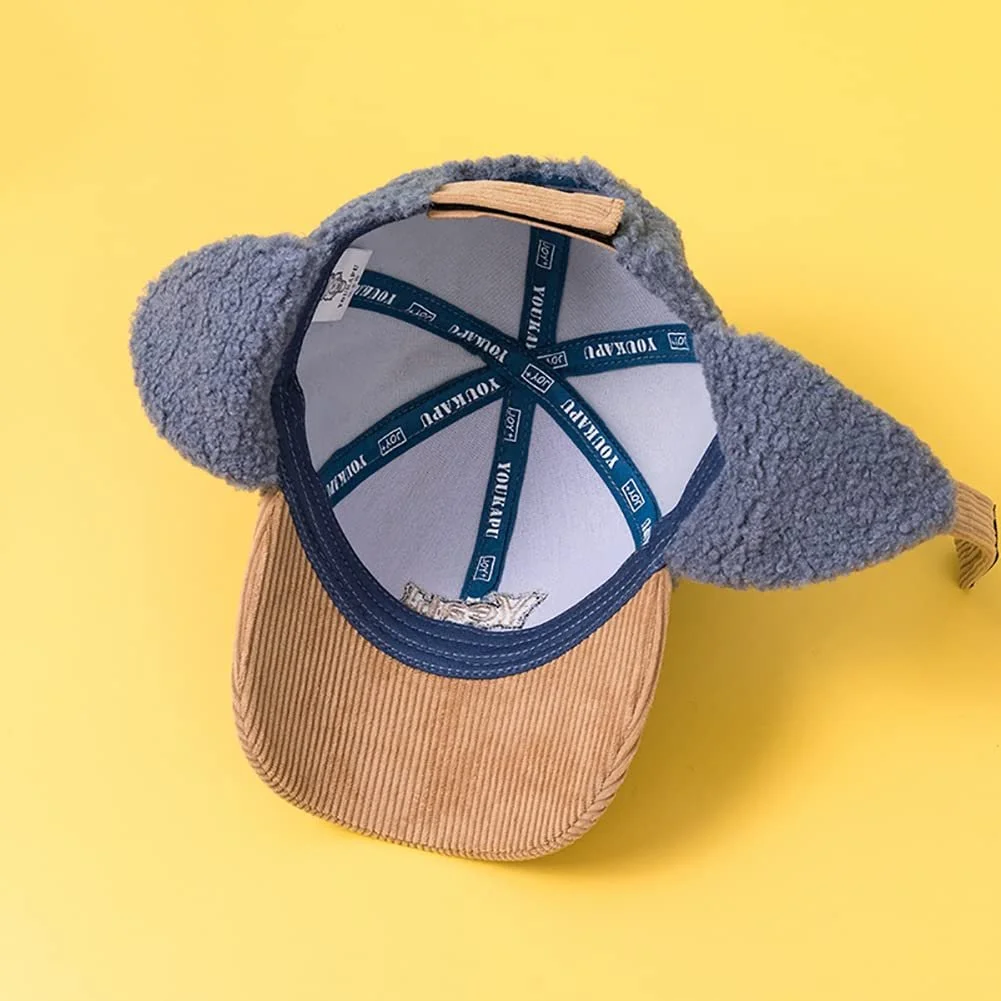 Бейсболка Vobozeany Детская Зимняя Теплая, фото №3 Бейсболка Vobozeany Детская Зимняя Теплая, фото №3