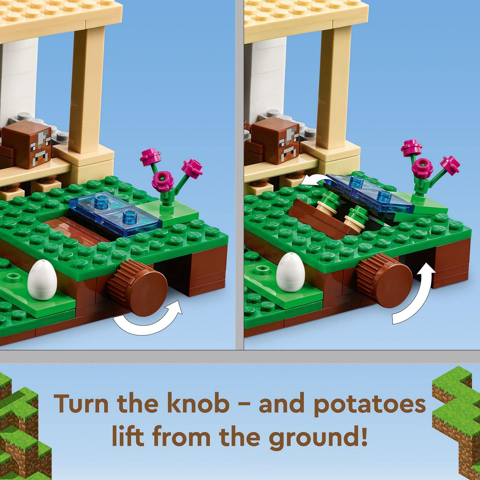 Конструктор LEGO Minecraft 21187 The Red Barn 799 деталей, фото №4