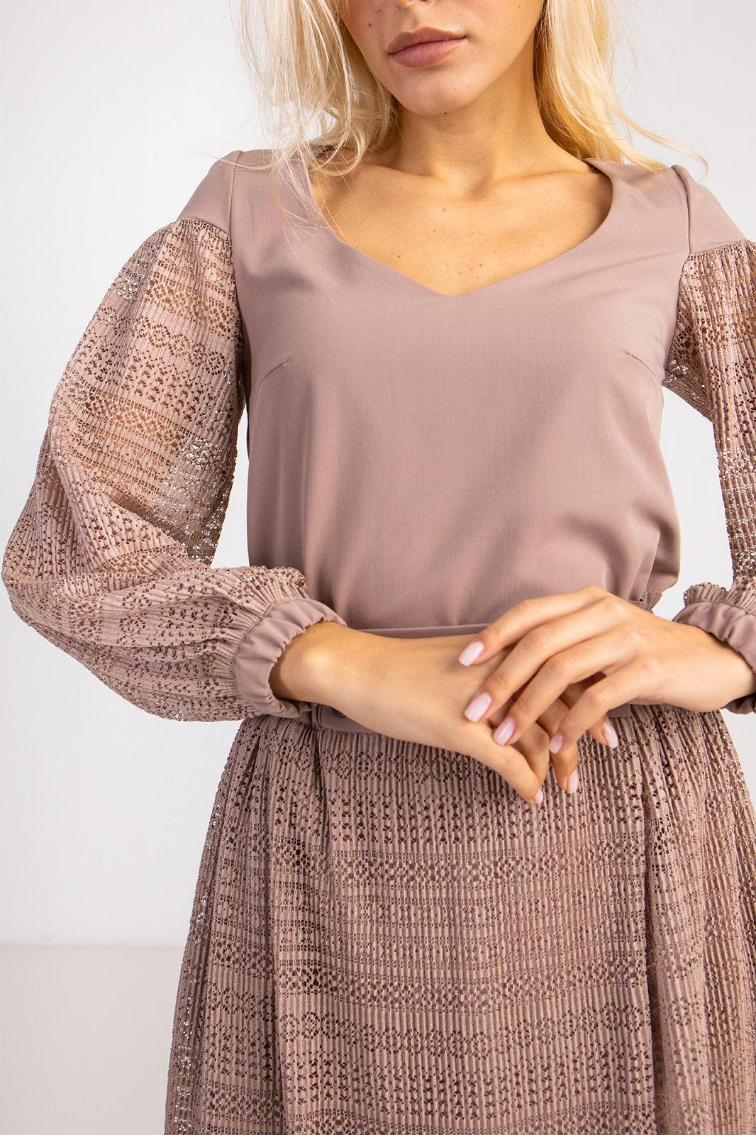 Кофта Garne NENSI 3XL Бежевый 3035832, фото №3