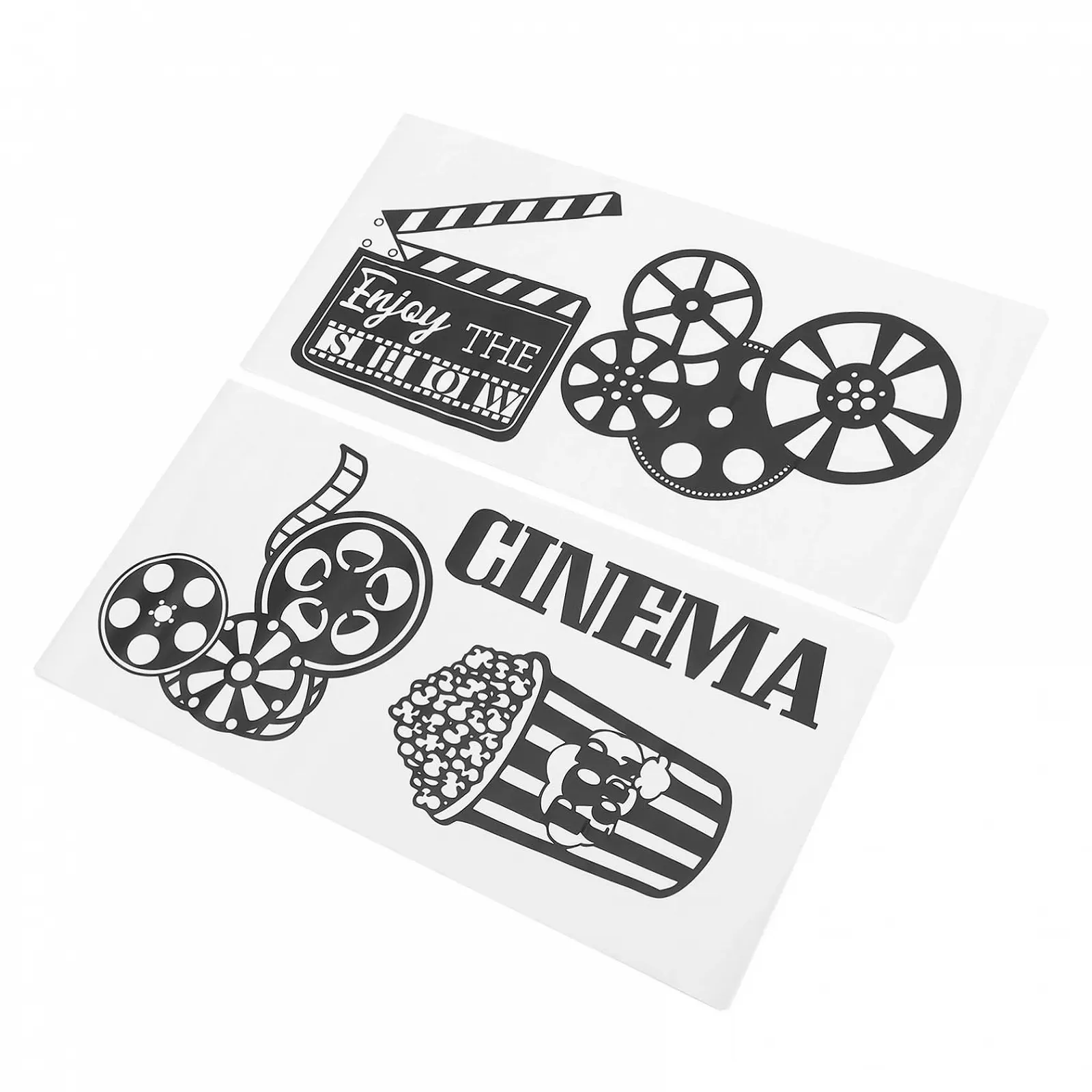 Наклейка на стіну NOLITOY Vintage Cinema Theatre Retro, фото №1