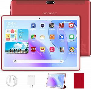 Планшет 10.1" DUODUOGO Tab S5e 4/64ГБ 8 ядер Android 11 6000 mAh Red - Фото 1
