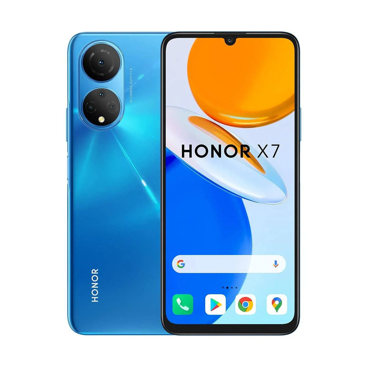 Смартфон Honor X7 4/128GB 4G Ocean Blue, фото №1