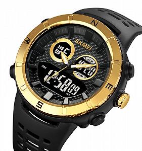 Годинник Skmei 2014GDBK Gold-Black synthetic.ua - Фото 1