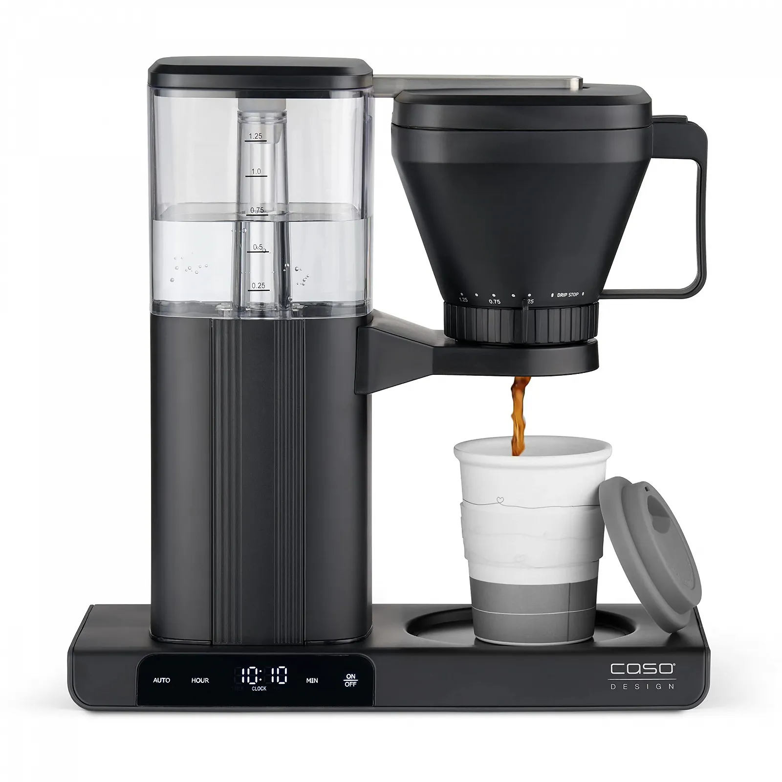 Кофемашина капельная CASO Aroma Sense 92-96 °C со стальным фильтром, фото №10