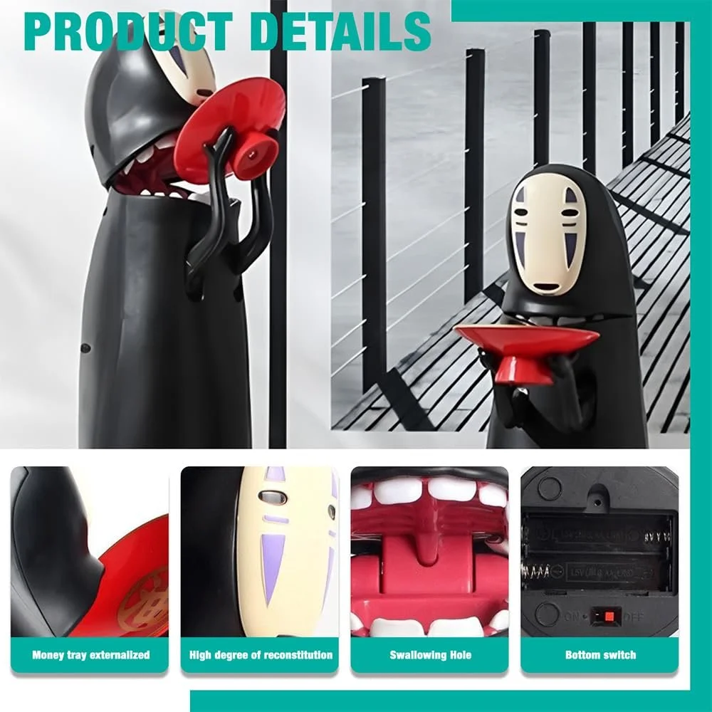 Скарбничка Anime Kawaii автоматична зі звуковими ефектами, фото №3