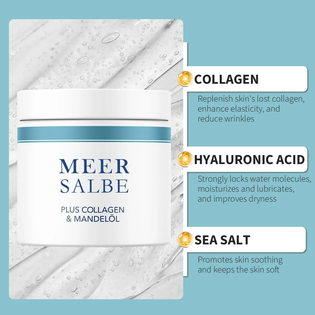 Крем для рук і нігтів Sea Ointment Plus, 100 г, фото №4