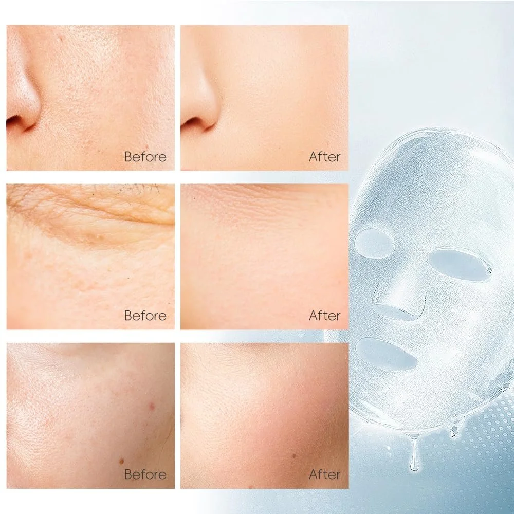 Тканинна маска для обличчя MINGRUO Зволожуюча (Молоко), 10 шт, фото №3