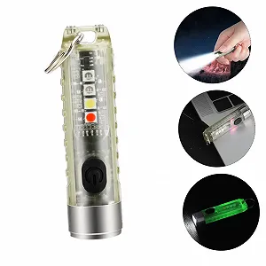 Міні LED ліхтарик DOITOOL USB брелок Компактний Міцний Легкий synthetic.ua - Фото 1