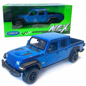 Іграшка металевий WELLY 1:27, 2007 JEEP GLADIATOR синій 19.5*6.5*6.5 см 24103W - Фото 1