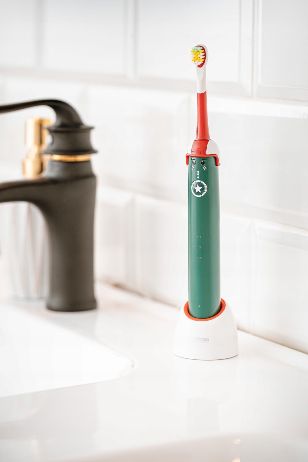 Дитяча звукова зубна щітка Oromed Oro-Sonic Kids Boy, фото №4