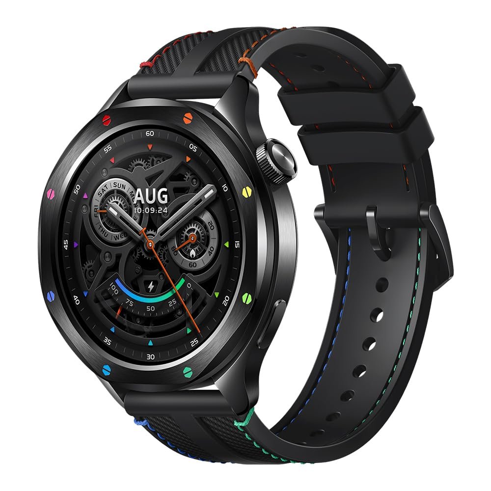 Смарт-часы Xiaomi Watch S4 Rainbow, 1,43-дюймовый AMOLED, 2200 нит, 15 дней работы от аккумулятора, водонепроницаемость 5ATM, датчик сердечного ритма и SPO₂, Bluetooth 5.3, алюминиевый корпус, фото №1