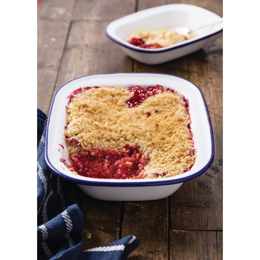 Форма для запекания Olympia 6 шт. эмалированная прямоугольная 280x190 мм, фото №8