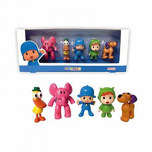 Фигурки Comansi Pocoyo Pocoyo, Elly, Duck, Loula, Nina, набор 5 штук synthetic.ua - Фото 1