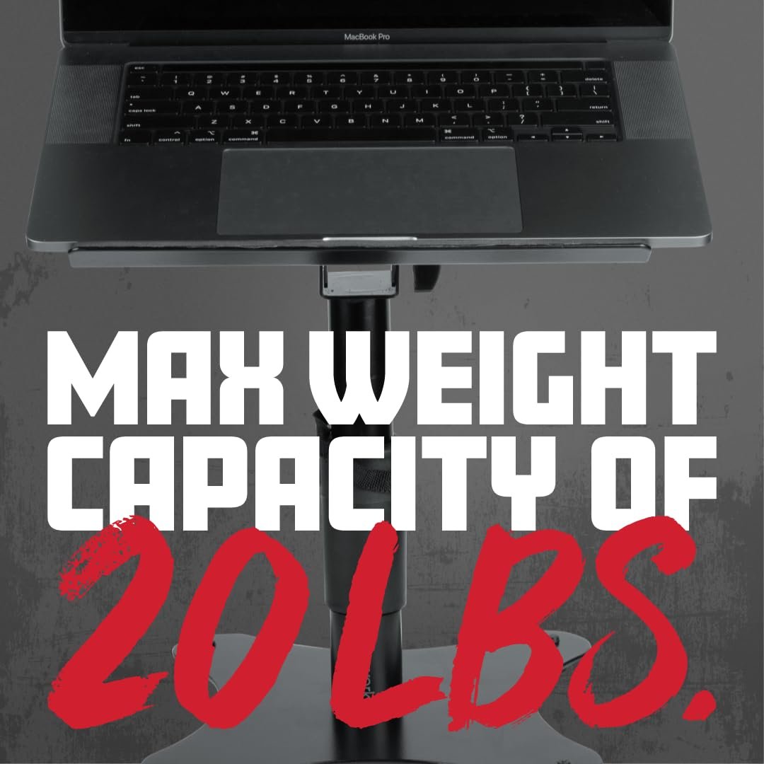 Подставка для ноутбука Gator Frameworks Universal с регулируемым по высоте основанием и балластным весом, фото №4