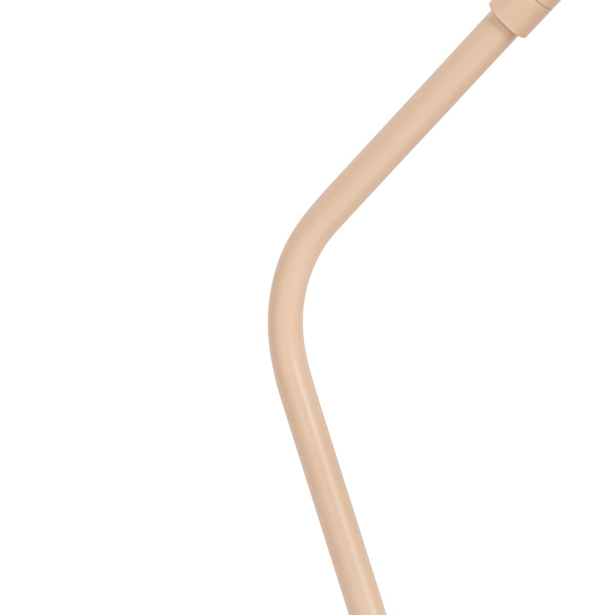 Настільна лампа Qazqa Milou Retro сталева кругла бежева E14, фото №6