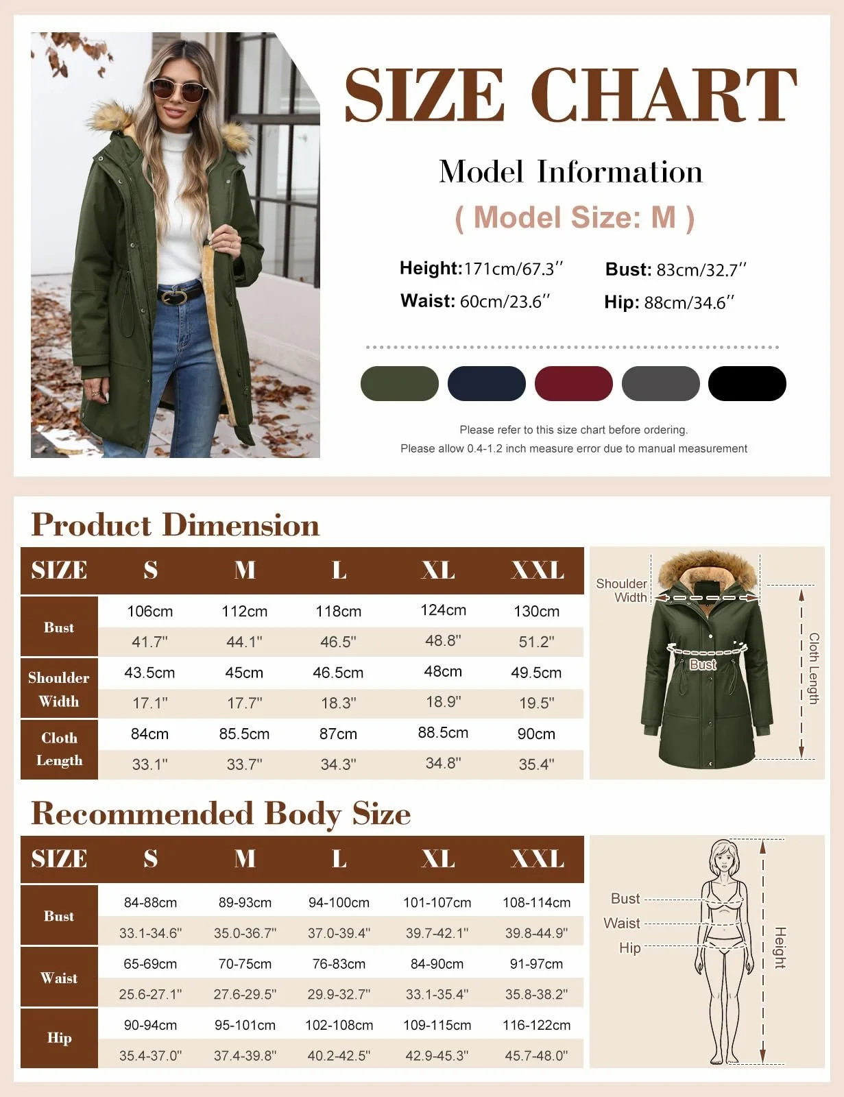 Пальто UMIPUBO Зимове Жіноче, фото №6