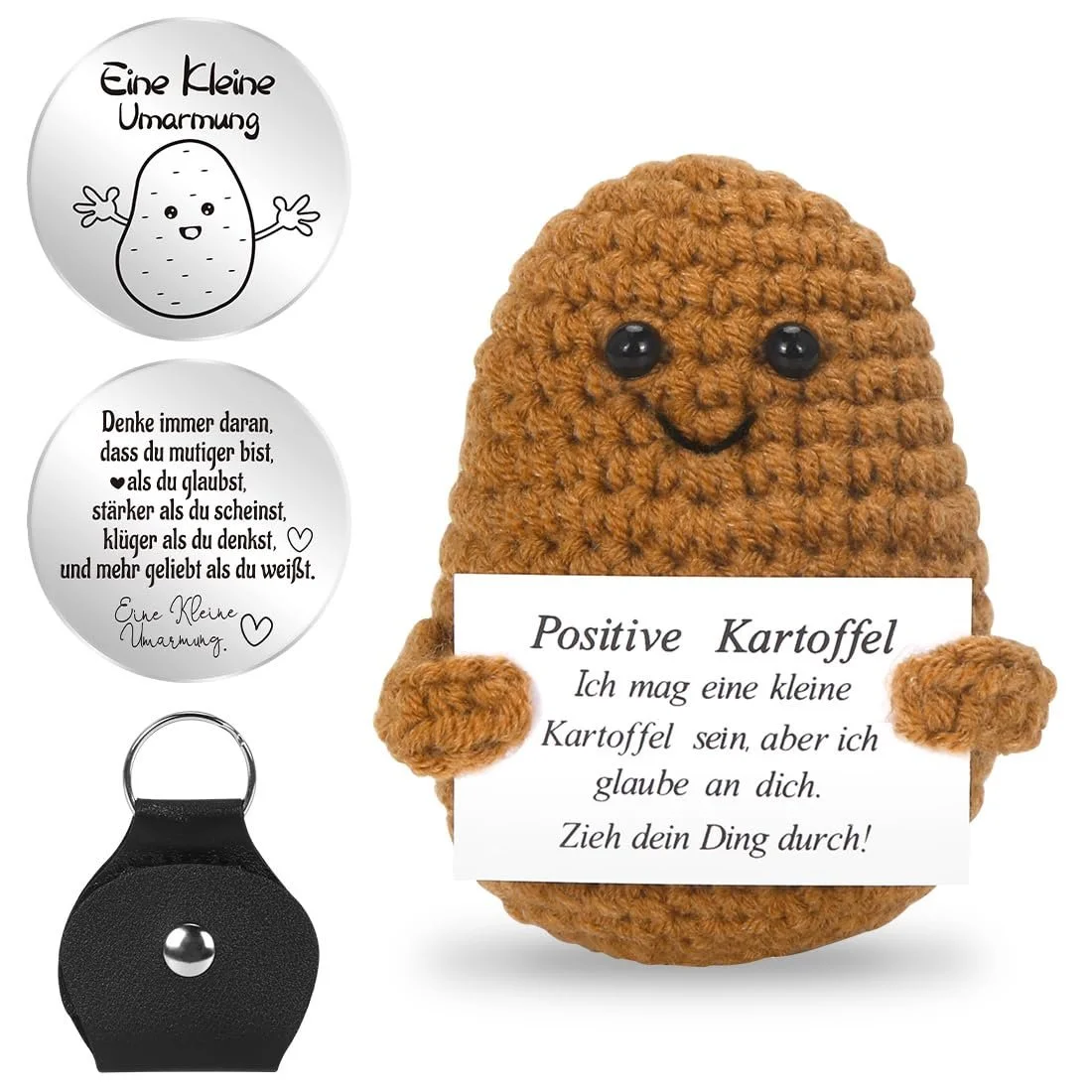 Игрушка Creative Пряжа Картошка Позитивная Энергия, фото №1 Игрушка Creative Пряжа Картошка Позитивная Энергия, фото №1