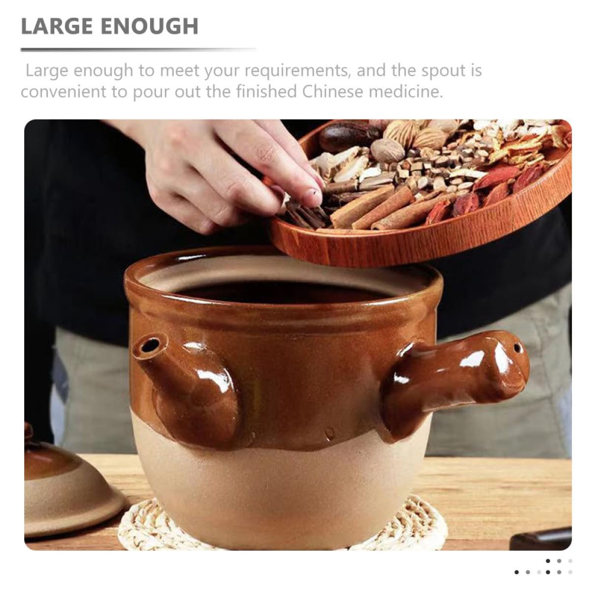 Кастрюля керамическая 3 л, фото №7 Кастрюля керамическая 3 л, фото №7